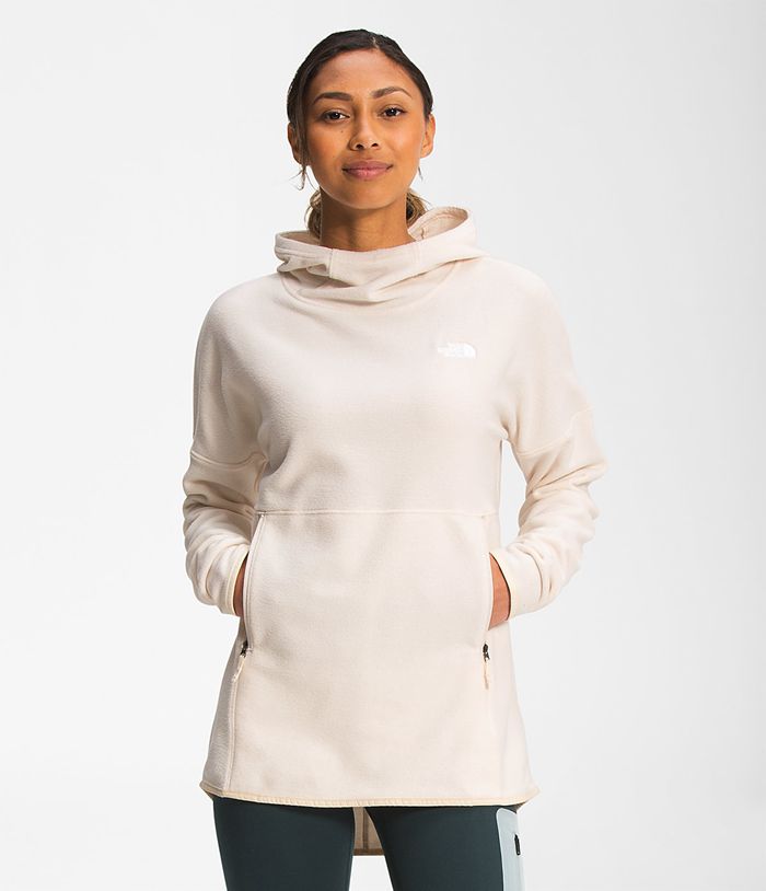 Pullover The North Face Mujer Tka Glacier Sudadera Con Capucha Blancas - Peru 51029HWOG